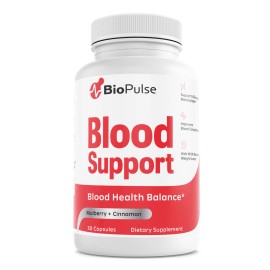 biopulse Bio Pulse Blood Support Blood Health Balance  Dietary Supplement 30 Capsules