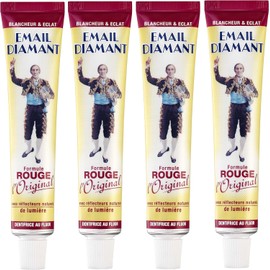 Email Diamant Toothpaste Red 75ml - Pack of 4
