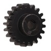 20T 22mm Diameter RC Motor Gear Steel Rust Protection Black