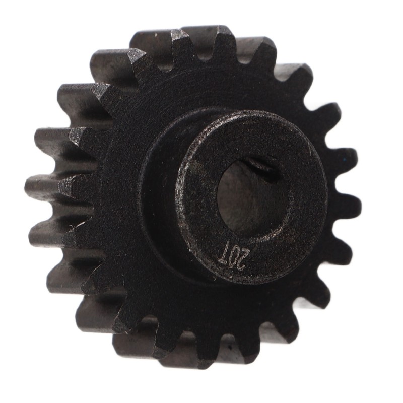 20T 22mm Diameter RC Motor Gear Steel Rust Protection Black