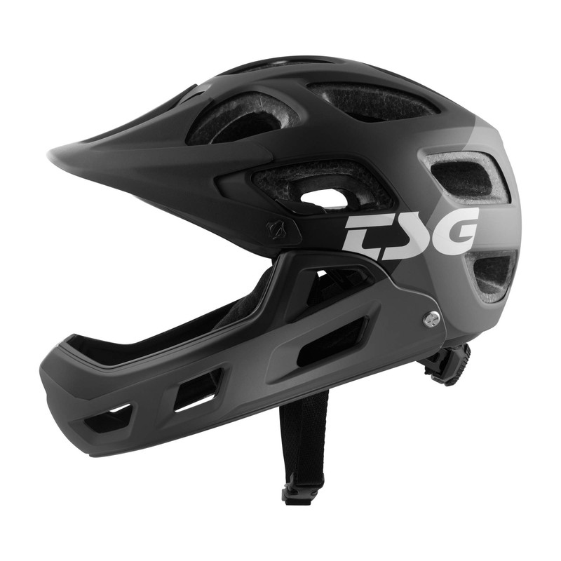 TSG Enduro Seek FR MTB Helmet Black Size L/XL