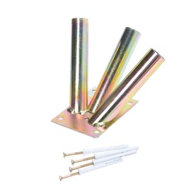 Aqbau Flag Holder 3 Compartments Flagpole Holder Flag Pole Flag