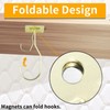 Sexoeie 2Pcs Banana Hanger Magnetic Folding for Easy Storage,Banana Hook