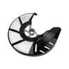 White Front Brake Disc Guard Cover Protector Motorcycle Accessories Replacement