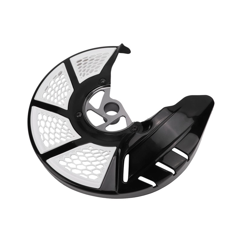 White Front Brake Disc Guard Cover Protector Motorcycle Accessories Replacement