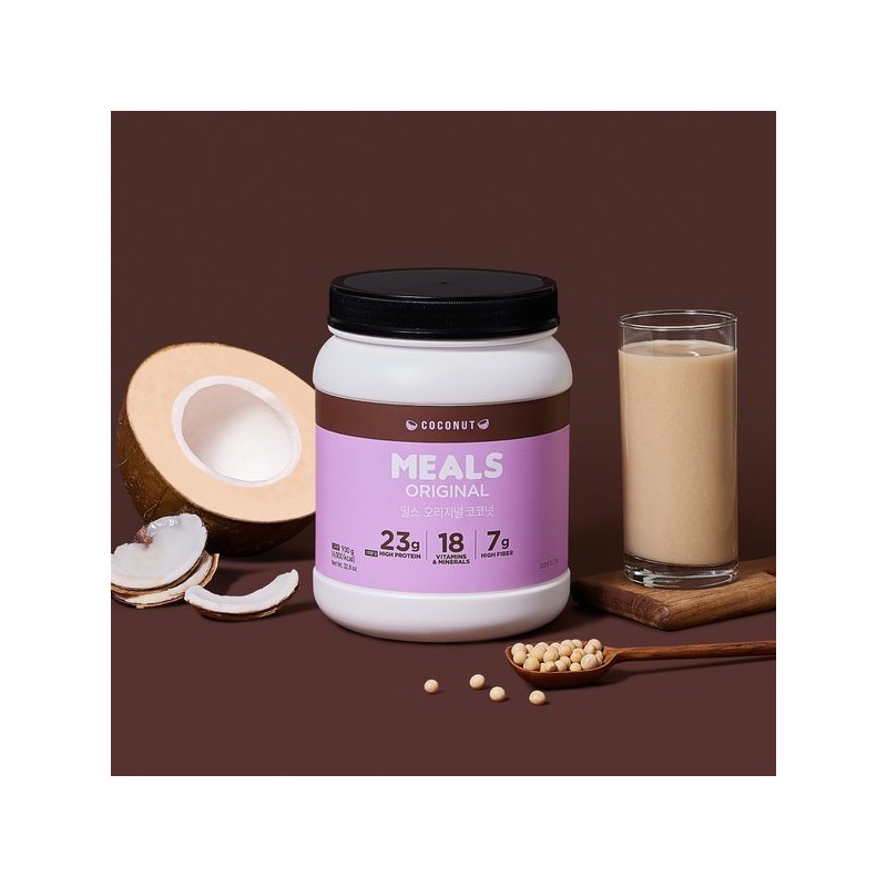 Intake 밀스 오리지널 대용량 식사대용 쉐이크 3종(그레인/소이/코코넛) + 스쿱 증정