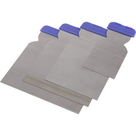 Finixa Flexible Metal Spreader, 4 Pieces, 1 Each of 4 Types, Width 2.0 inches (50 mm), 3.1 inches (80 mm), 3.9 inches (100 mm), 4.7 inches (120 mm)