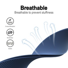 Zenithow 2 Packs Nylon Sport Strap Compatible with Whoop 4.0 Strap Breathable Comfort Adjustable Replacement Wristbands Straps for Whoop Band