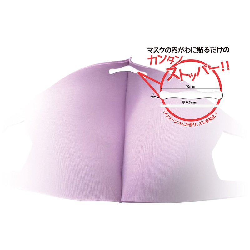 Advanced MZS-01 Non-Slipping Stickers, Pack of 32, Approx. 1.6 x