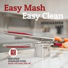 Large 15oz Potato Ricer with 3 Discs, Heavy Duty Stainless