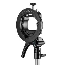 Glow S2 Round Flash S-Type Bowens Mount Bracket for Round Head Flashes (Godox S2)