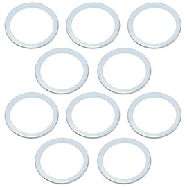 OTOTEC 10PCS Saw Blade Bore Bushing Reduction Ring Adapter Ring Steel Spacer for Angle Grinders Circular Saw Blades Woodworking Tools 20x16mm