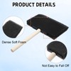 Foam Paint Brushes 4 Inch 4 Pcs Foam Brushes for