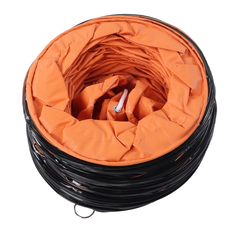 Unbranded 8m PVC Flexible Adjustable Ventilation Duct Hose with 2pcs