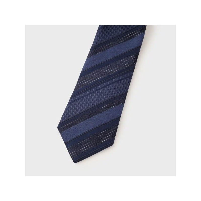 TAKEO KIKUCHI Necktie Made in Japan Shadow Stripe Silk Tie