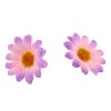 E-outstanding Silk Daisy Flower Head 100PCS 1.5Inch Purple Artificial Gerbera