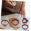 iplusmile 4Pcs Cute Sandwich Maker Molds Cookie Stamp Set for