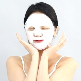 Nella 하얀눈 미백 순면 마스크팩 20매 세트 /화이트닝 수분 탄력 White Snow Brightening Hydrating Mask Pack 20 Pieces Set / Whitening Moisture Elasticity