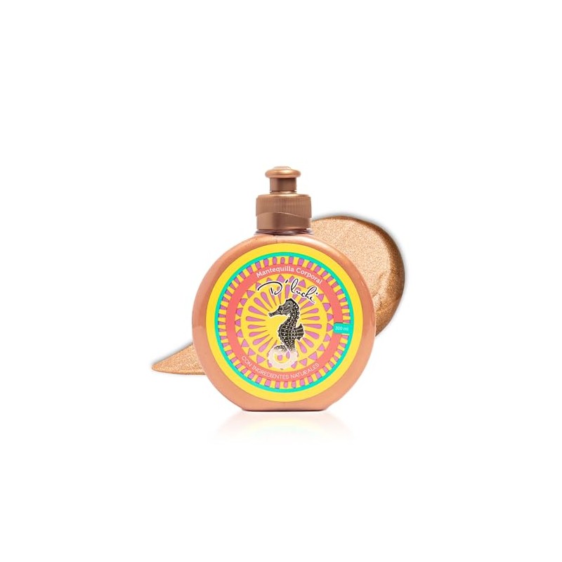 D'Luchi Mantequilla Corporal Hidratante con Aceite de Coco para Cuerpo,