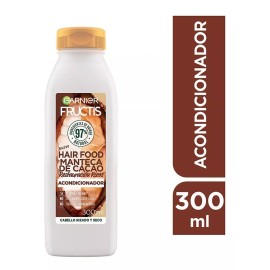 Garnier  Acondicionador Garnier Fructis Hair Food Restauración Rizos Con 300ml Cacao