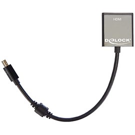 DeLock®, adapter mini Displayport 1.2 male to HDMI female, 4 K active, black