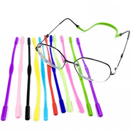 Wittocs 12 Colors Kids Eyeglass String Retainer, Anti-slip Sports Eyewear Retainer, Glasses Sunglasses Cord Holder for Kids