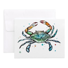 CafePress Maryland Blue Crab Notecards (Set Of 20) 4.25" x 5.5" Notecards 10 Pack