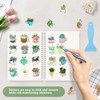 DHATMYC Reusable Sticker Book Collecting Album A5 Size 60 Sheets
