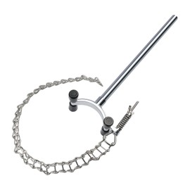 Labasics Lab Chain Clamp Holder, Adjustable Lab Glassware Clamp Chain with 1.57-5.71 inch Holding Size for Beakers, Flasks, Condensers Fixture Lab Accessories