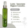 Kit Élégance Cosmetics, Loción Humectante de Té Verde + Desmaquillante
