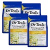 Dr Teal's Epsom Salt 4-pack (12 lbs Total) Comfort &