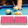 KENANLAN Tip Chalk 24pcs NoSlip Tip Chalk Billiard Pool Dry