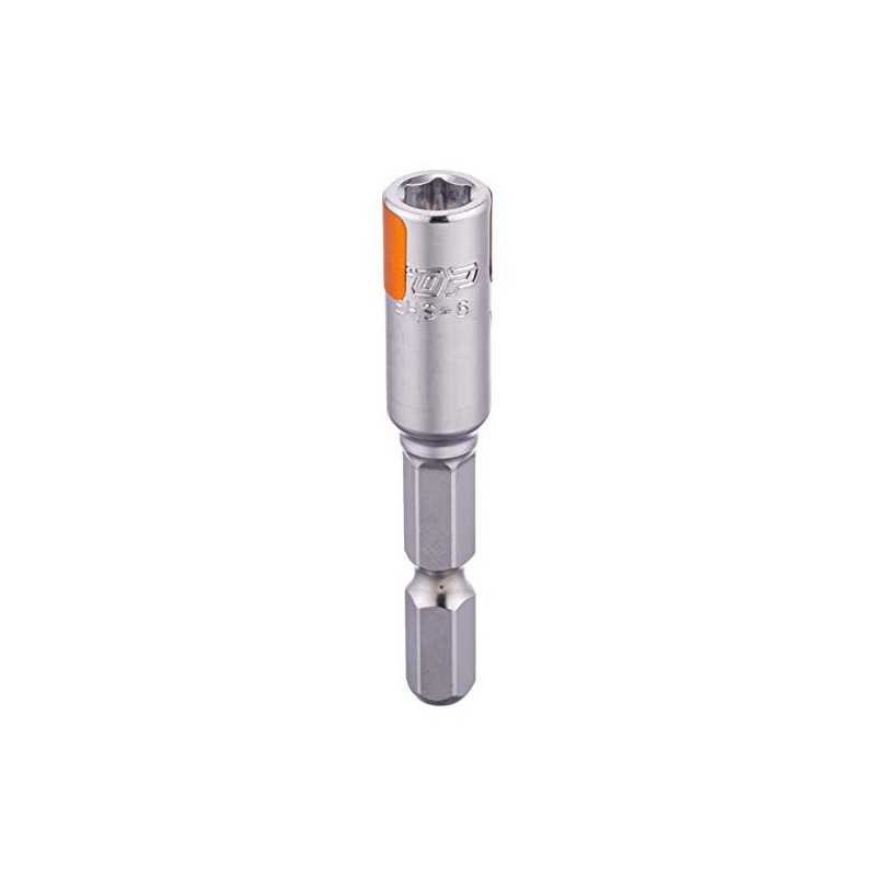 TOP (TOP) Short Socket for Electric Drill, Side Length 6mm,