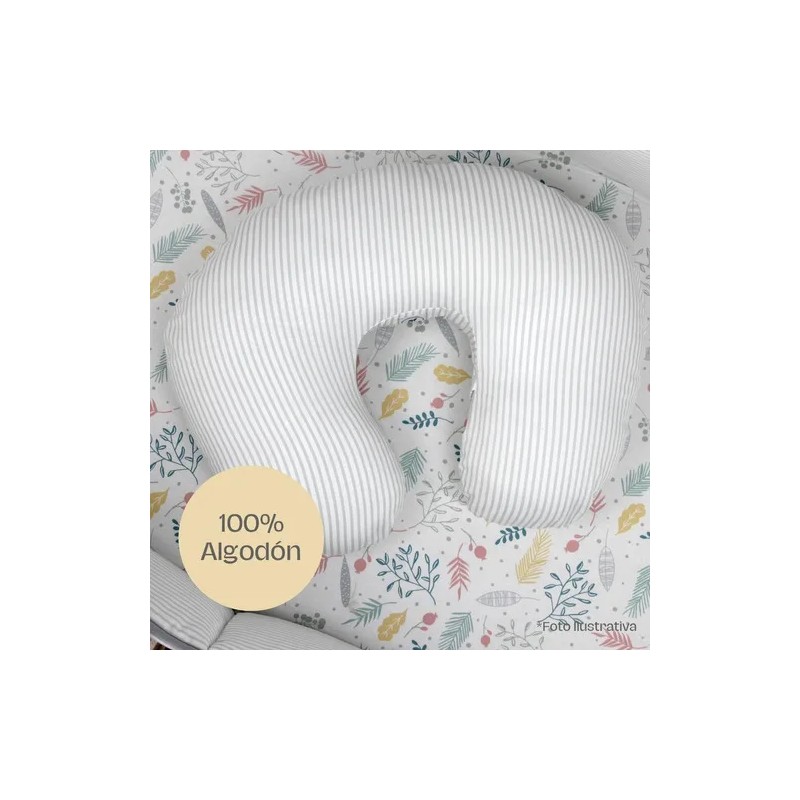 Nap - Cojín De Lactancia Con Funda Desmontable 100% Algodón