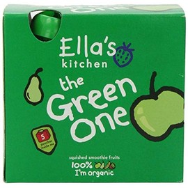 Ellas Kitchen - The Green One Fruit Smoothie - Multipack - (90gx5) x 6