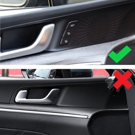 Korlot Carbon Fiber Style Interior Door Handle Cover Trim Accessories for KIA K5 EX/GT 2021-2024