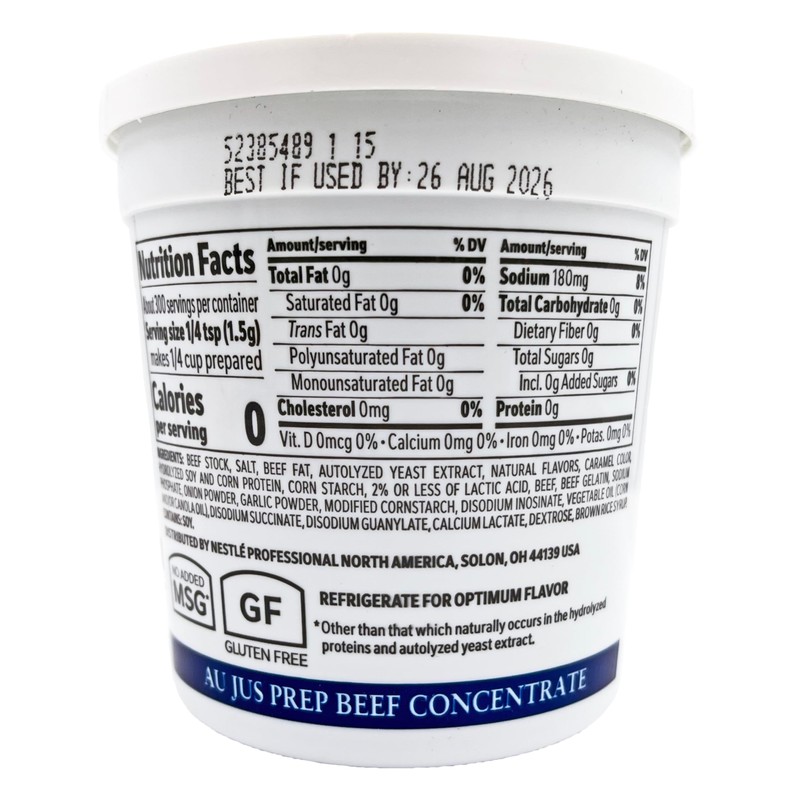 Minor's Au Jus Concentrate, Beef, 16 Ounce