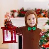 Geyoga Gingerbread Man Costume for Kids Home Clothing Winter Gingerbread