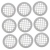 SHINEOFI 50Pcs Round Under Cabinet Air Vent Cover Decorative Soffit