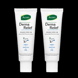 Acnes Derma Relief Recovery Cream 40ml x2 / 아크네스 더마 릴리프 리커버리 크림 40ml x2