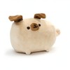GUND Pusheen Pugsheen Stuffed Plush Dog with Poseable Ears, Tan,