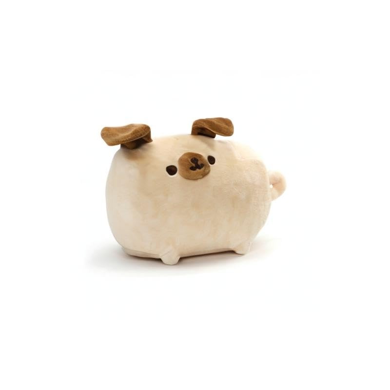 GUND Pusheen Pugsheen Stuffed Plush Dog with Poseable Ears, Tan,