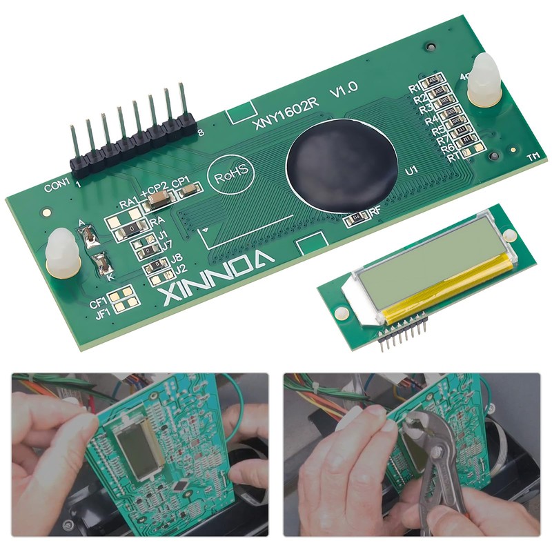 IHOUMEX 013640F LCD Display Pool Stat Kit for Raypak Pool