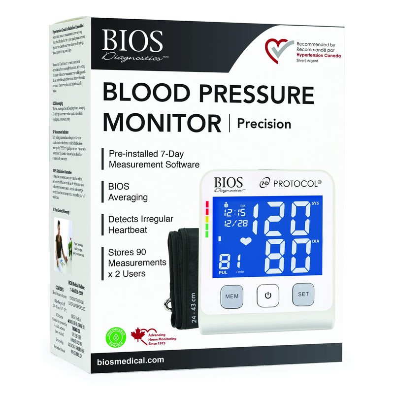 BIOS Diagnostics Blood Pressure Monitor - Precision
