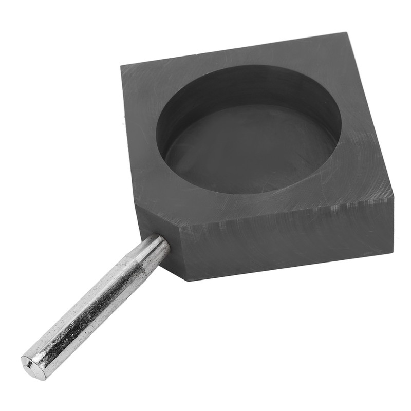 Casting Ingot Mold Round Gold Silver Melting Graphite Ingot Mold