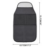 XUKEY 2x Anti Kick Pad Mat Car Rear Back Row