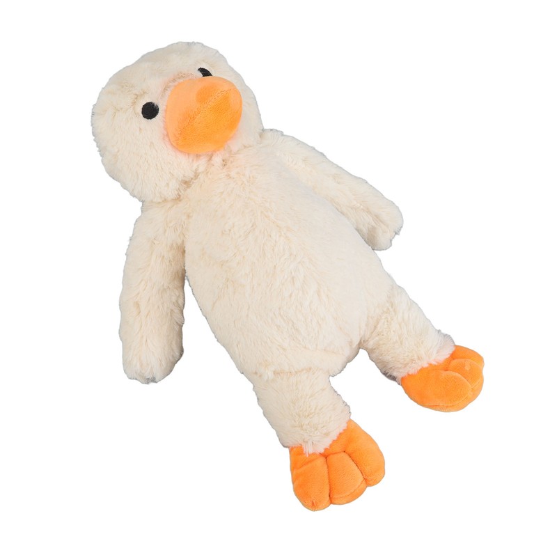 Dog Plush Duckling Sounding Toy Soft Teeth Cleaning Keep Healthy