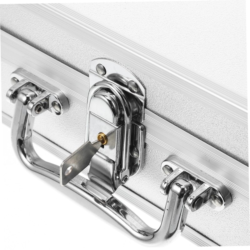 Gadpiparty Portable Carrying Case Versatile Hard Briefcase for Tools Documents