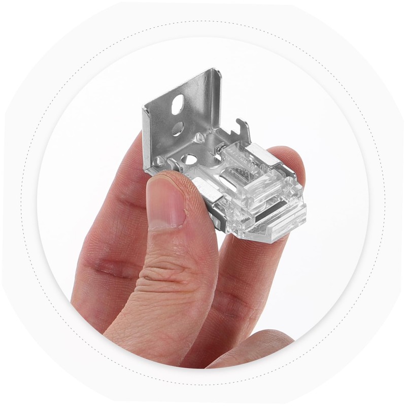 GANAZONO Mounting Brackets for Vertical Blinds Clips for Pleated Shades