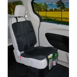 Mighty Clean Baby Car Seat Protector - Cover Pad That Protects Your Vehicle from Child and Infant Car Seats, Mess, and Pets